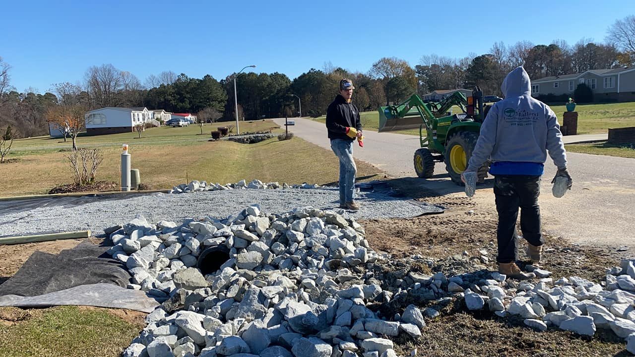 Ditches, Stone driveways, Ditch Installation, 